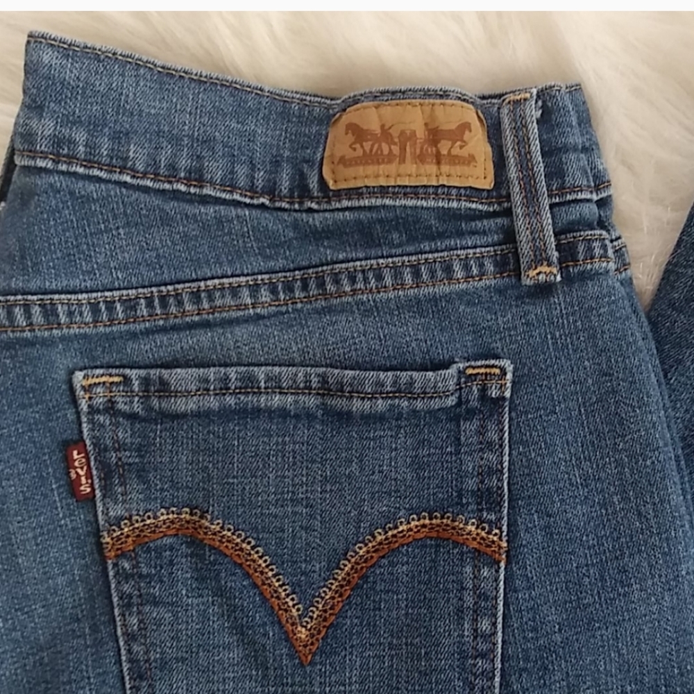 Levis 515 Five Pocket Blue Jeans Bootcut